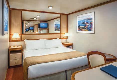 com/suites CLUB CLASS MINI-SUITES Includes all the standard amenities, plus exclusive VIP touches: Best located s CLUB CLASS DINING:* Exclusive area of the Main Dining Room Expedited seating with no