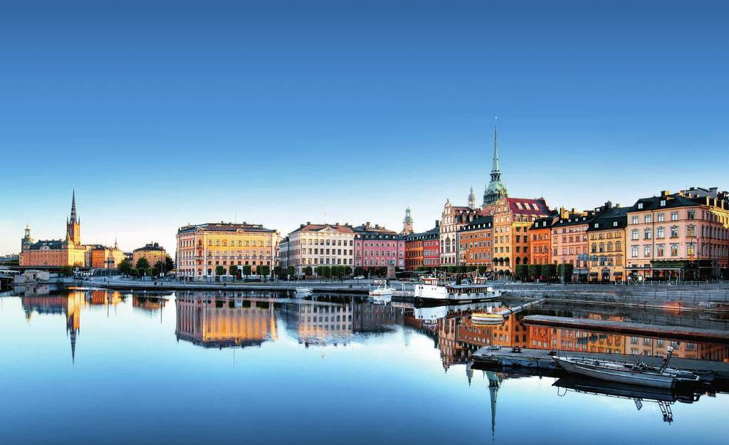 wonder Stockholm, the Capital of Scandinavia, is a picturesque city with fascinating history. The city began life over seven centuries ago as a Viking stronghold built on the island of Gamla Stan.