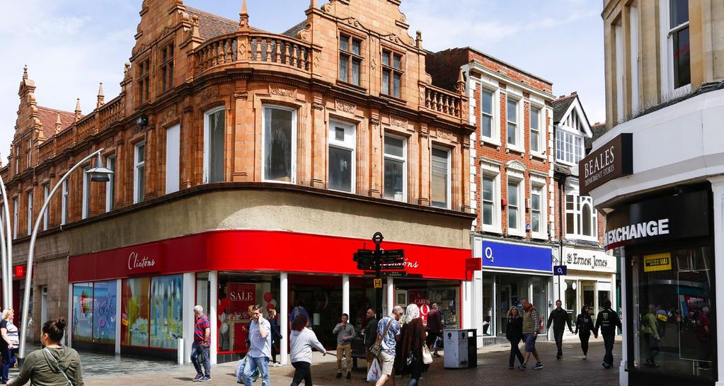 5 HARPUR STREET, BEDFORD, MK40 1SY PRIME HIGH STREET RETAIL INVESTMENT TENANCY SCHEDULE Address Tenant Floor Area sqm Area sq ft Rent (pa) (Zone A psf) 17 Silver Street Telefonica UK Limited Ground