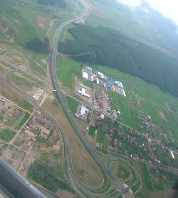 Infrastructura rutiera. La nivelul judetului Cluj tronsonul de autostrada Gilau-C.