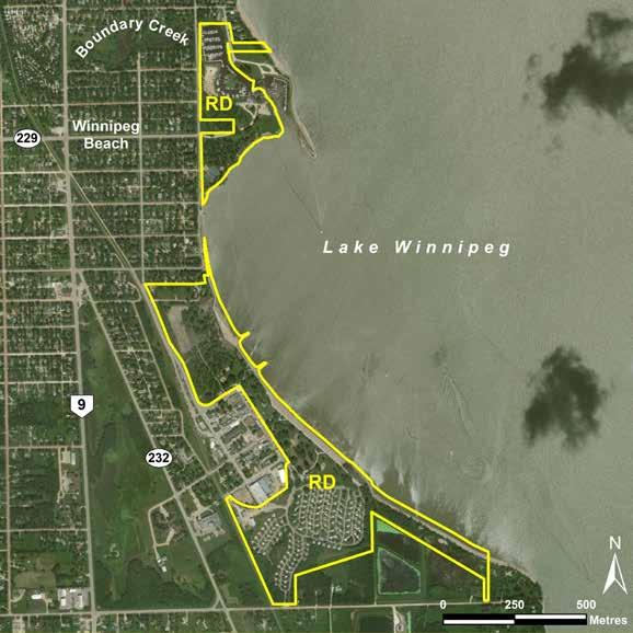 Winnipeg Beach LAND USE CATEGORIES RECREATIONAL DEVELOPMENT (RD) Size: 40.56 ha or 100 per cent of the park.