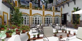 It has a great setting in the city s old town and is just 400 metres from Seville Cathedral.