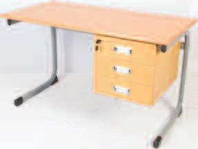 00) Teachers desk version Code Description FC4502BE Single 600x600mm 760 high (for Beech desk) FC4502GY (for