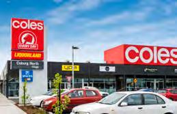 Coles supermarket) plus the Lincoln Mills Homemaker Centre Surrounded by scenic parklands and reserves including coburg lake and the merri creek