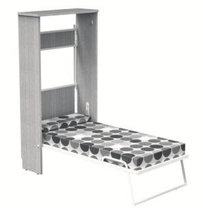 NATURA VERTICAL Ref. 11.150 "Natura" Single vertical folding bed Best solution for narrow rooms. The opening is regulated by gas pistons.