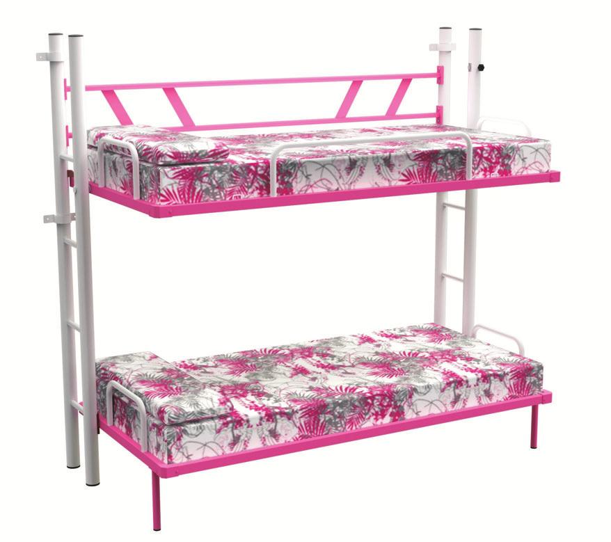 DUNA DOUBLE Ref. 11-310 Duna Combi bunk bed Combi means we have upper folding bed combined with bottom fix bed. It is a perfect bunk bed for unsafely walls.