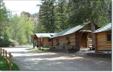 rustic cabins with