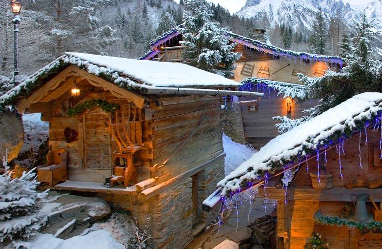 Hamlet of Chalets Philippe The stunning little Hamlet of Chalets Philippe is a world unto itself; the creation of theatre impresario, Philippe Courtines, who devoted the past twenty years to