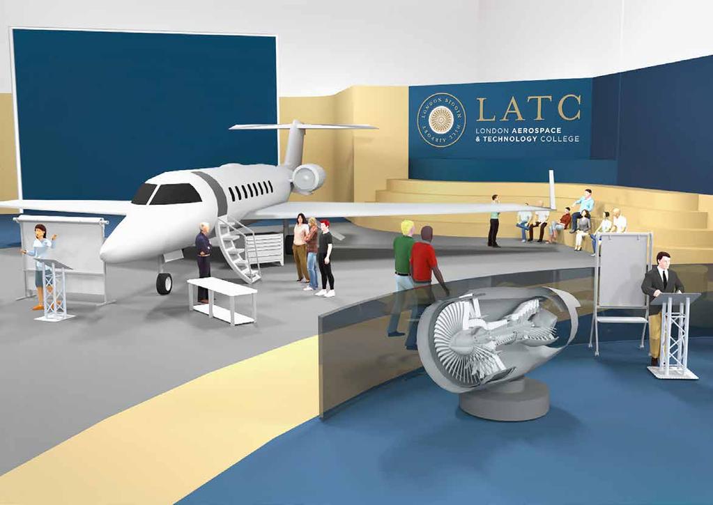 21 London Aerospace and Technology College One of LoCATE s keenest ambitions is to establish a training college on site at the airport, in partnership with local stakeholders including London South