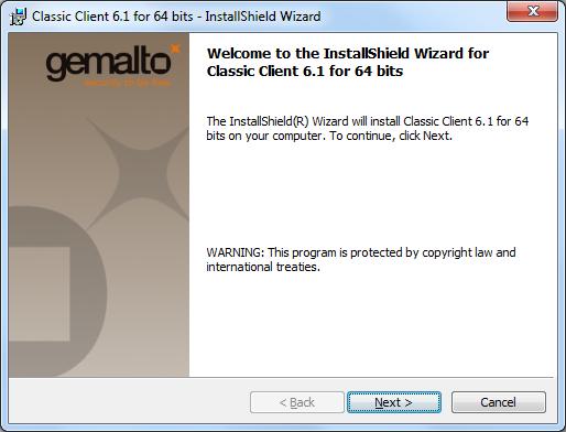 1 оперативниот систем како предуслов за инсталирање на Gemalto софтверот за Java PKI токен е инсталација на.net Framework 3.