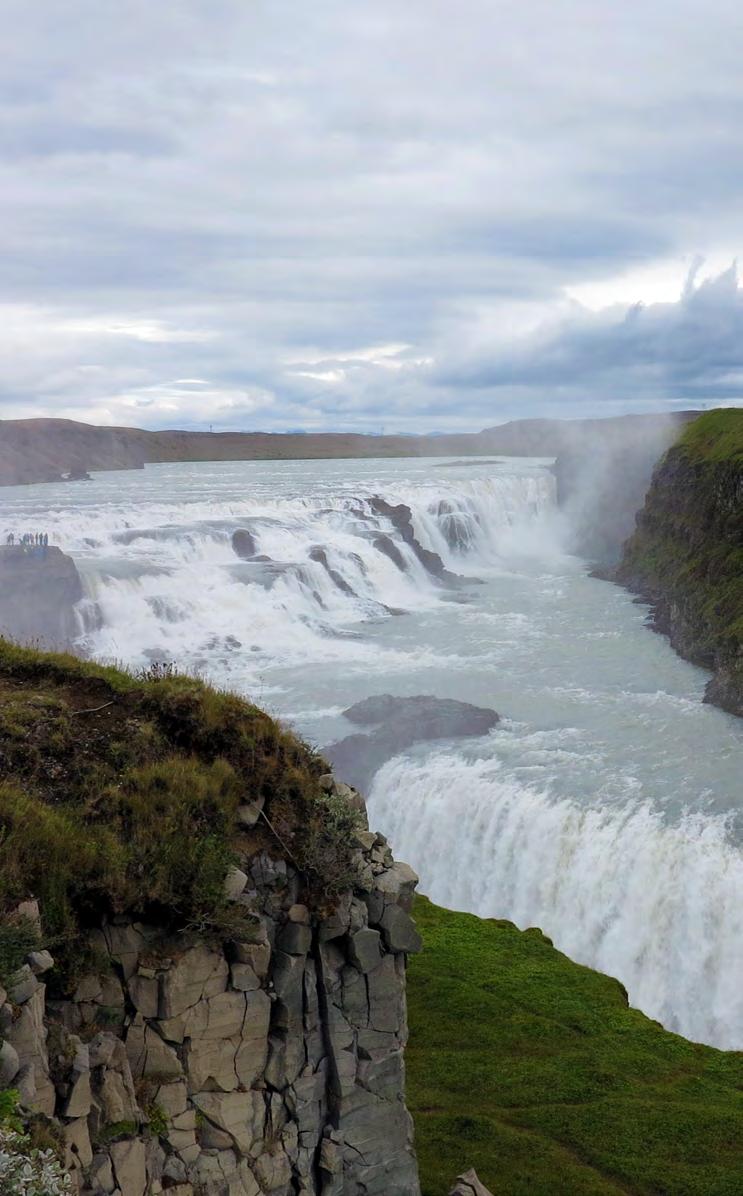 3thirteen from to km HELLNAR GULLFOSS 290 Today is centred on our visit to the Gullfoss waterfall, often called the 'queen of all Icelandic waterfalls' for its drama, beauty and the play of light on