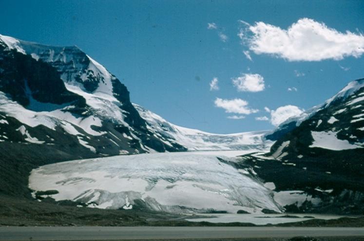 20. Athabasca Glacier and the Columbia Icefields This shocking but not surprising change in the Athabasca Glacier was by far the largest and most meaningful