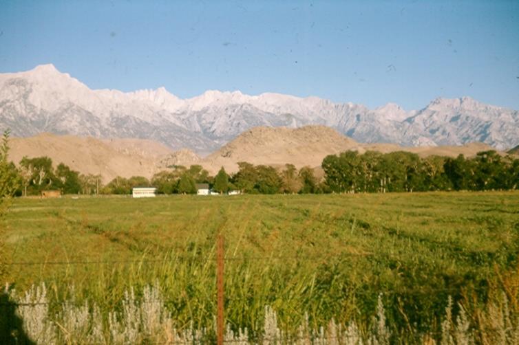 5. Old & New Mountains at Lone Pine, California While the pictures are