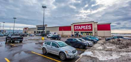 fit-outs for Winners and Staples, plus