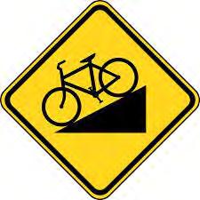 Bike lane signs should be placed at about the same location of the pavement markings. Additional signs may be located along designated non-motorized routes.