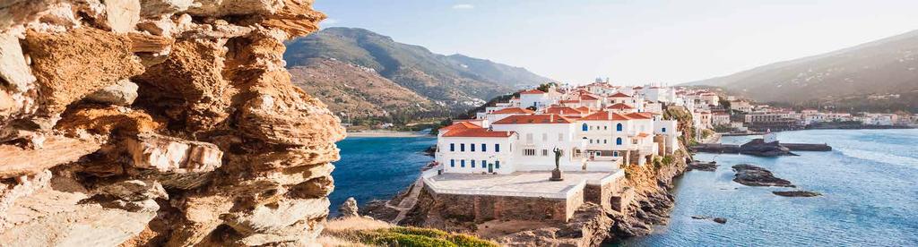 Travel on scenic ferry transfers between the islands with dramatic coastal views Watch sunsets in authentic Greek tavernas enjoying local gastronomic delights This 18 day journey through the Aegean