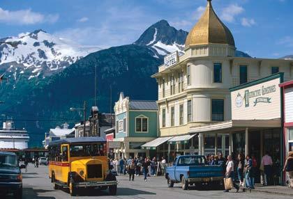 EVERY DENALI HOLIDAY INCLUDES An elegant 7-night cruise including dining, activities and evening entertainment. A full day of scenic cruising in Glacier Bay National Park ~.