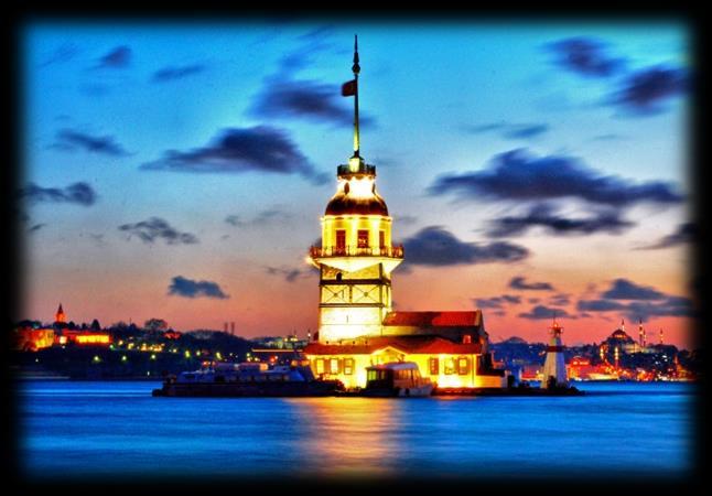 Byzantine period, is a tower lying on a small islet located at the southern entrance of the Bosphorus strait 200 m (220 yd) from the coast of Üsküdar in Istanbul, Turkey.