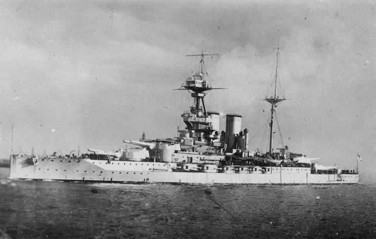 Cunningham served aboard her as Master of the Fleet, in 1922. From 1924 she was the flagship of the Mediterranean Fleet.