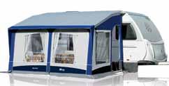This is a universal awning and may be adaped o mos ypes of caravan, since he fixing sysem is adjusable in heigh  