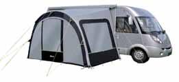 (o be buil on he fron guide of any Fiamma or Omnisor canopy). I is a very lighweigh awning, manufacured in polyeser wih an elegan and innovaive curved design.