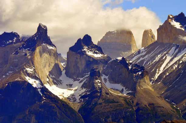 CHILE ITINERARY BOUNDED BY THE PACIFIC AND THE ANDES, CHILE STRETCHES FROM THE STARK ATACAMA DESERT TO THE LUSH RAINFORESTS AND PEAKS OF PATAGONIA.