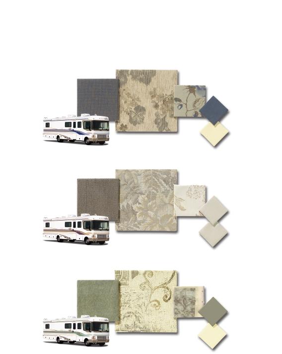 2001 BOUNDER INTERIOR FABRICS Your motor home takes you to new adventures every day.