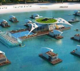 Tourism Page 10 Jakarta Kepulauan 1000: Floating Resort Jakarta Kepulauan Seribu are