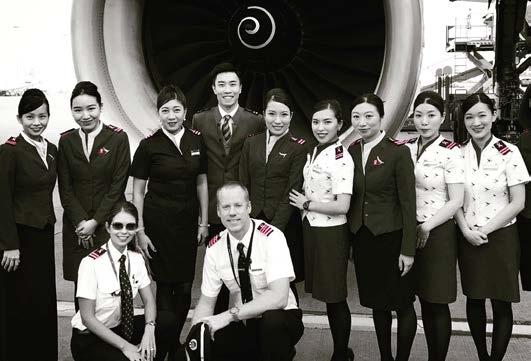Engagement is further strengthened through the Cathay Dragon Pilots Association.