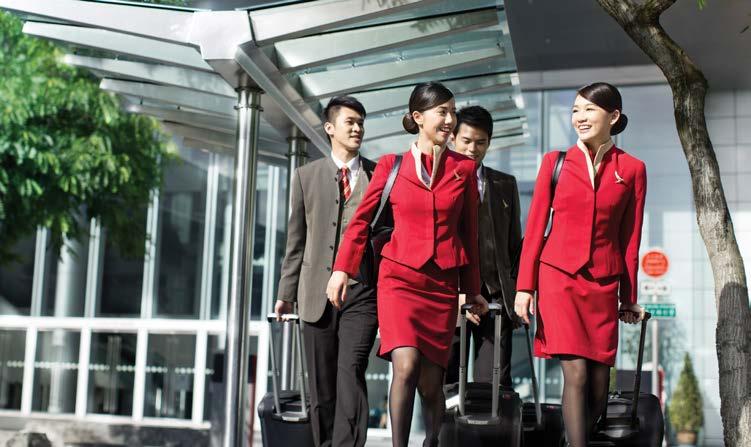 Cabin crew Communication and consultation As part of our frontline team, the Cathay Pacific cabin crew provide invaluable input to the way we serve customers.