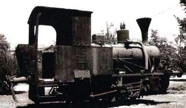 , built by O&K in 1921, ex metre gauge.? w/n 9394 Photo from the online Spanish language version of Wilf Simms booklets, at https://issuu.