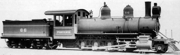 2-8-0 d/w 37½", cyls.15x20", built by Rogers in 1900. 66 PORVENIR w/n 5544 Retained by Huanchaca Co. in 1903. Survives at Pulacayo.