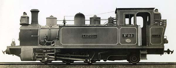 Reg Carter's list [13] gives these locos as numbers 1-9, though with the 1908 numbers and the works numbers as above.