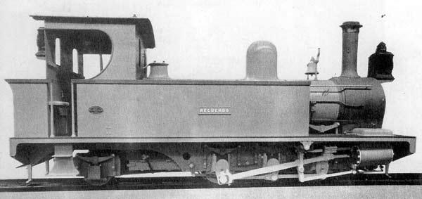 The coupled wheelbase was given as 3' 6" in the 1909 paper, but no further details are known. 0-6-2T d/w 33", cyls. 13"x16", built by Yorkshire Engine in 1904.