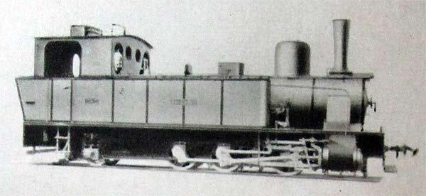 Photo from Henschel catalogue. 0-4-0T d/w?, cyls.?, built by Henschel in 1907. 21 YOLANDA 501 w/n 7995 0-4-4-0T Shay d/w 26", cyls. 7"x12", built by Lima in 1906?