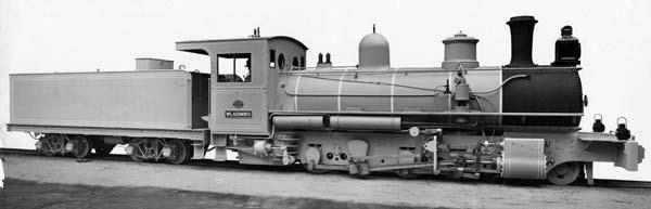REDUCTO No. 1 w/n 16509 0-4-0T d/w 30", cyls. 12x16", built by NBL in 1906?. To be ordered via Strain & Robertson, their contract no. 9.