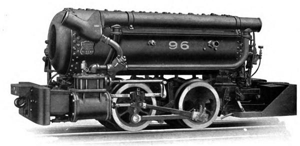 ? w/n 5598 Illustration from a Porter Catalogue, showing a B-P-O type compressed air loco.