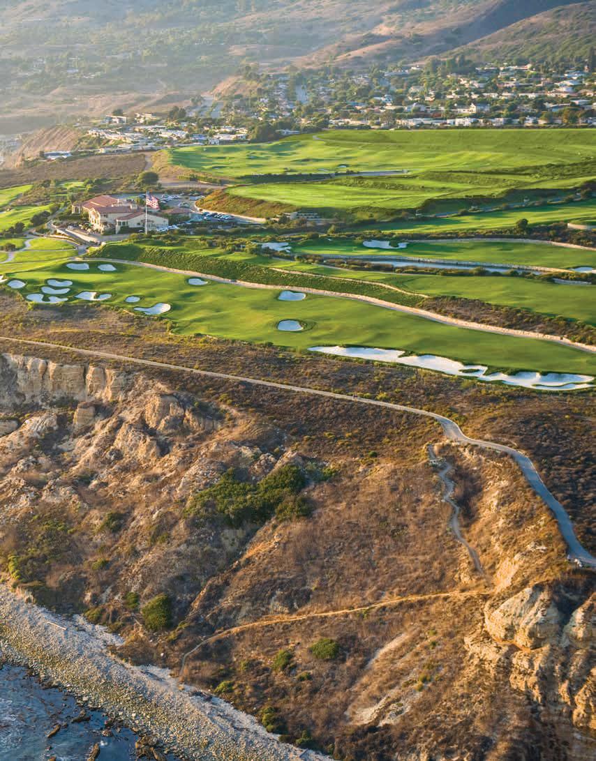 picturesque Catalina Island, Trump National Golf Club is the