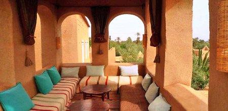 LES JARDINS DE SKOURA This delightful renovated kasbah situated in the palm groves of Skoura, oozes with traditional style and is one of the regions most sought after properties.