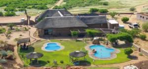 Guest rooms are spacious with en suite facilities and some benefit from their own personal braai (barbecue).