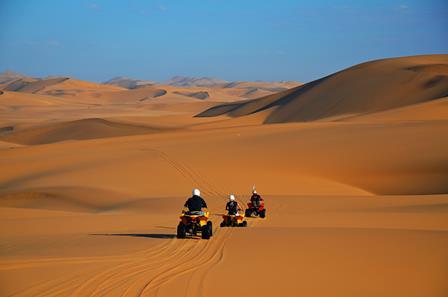 ages and (most) egos. The area of Namib Desert around Swakopmund is named the West Coast Recreational Area.