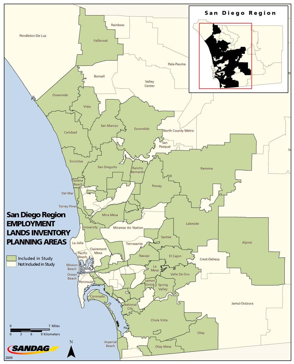 : Map 3 Employment Lands