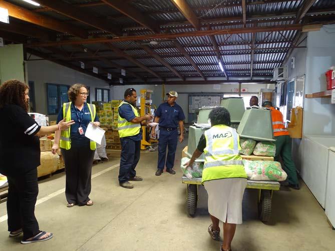 Disaster response efforts are being coordinated in partnership with the Australian Defence Force, Papua New Guinea Disaster Response and other airline operators, missions, and NGOs.