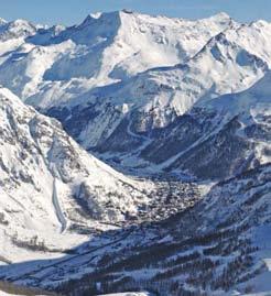 Development for skiing at Val d Isère started as long ago as the 1930s but despite its age Val d Isère is essentially a ski resort in the modern French style built around an historic village.