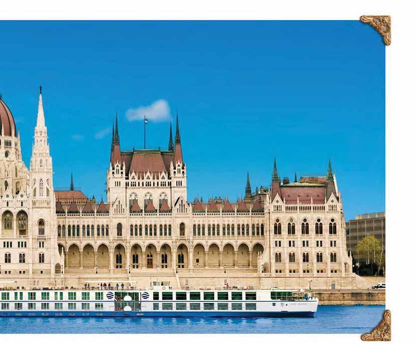Schoenbrunn, Bratislava, Budapest and Varna (Black Sea) special evening concert in Vienna all meals and beer, wine and soft drinks with dinner bottled water in each stateroom and specialty coffees