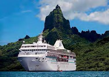 Paul Gauguin Cruises SOUTH PACIFIC Princess Cruises HAWAII, CARIBBEAN, & MEXICO The emerald-clad isles of the South Pacific cast a spell on all who sojourn there.