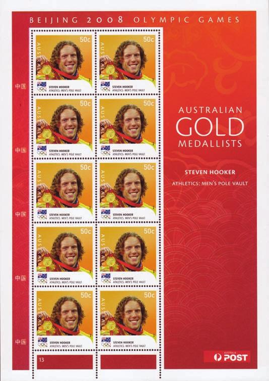 Australian Stamp Variations Details of the main variations in recent stamp issues Olympic Games Issues Two more Olympic Games sets were issued in August.