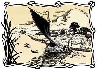 Wherries have been part of life in the Broads for hundreds of years. Before roads and railways, waterways were the main transport routes for trade and people.