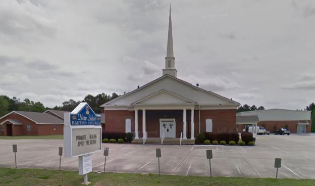 New Salem Baptist Church off