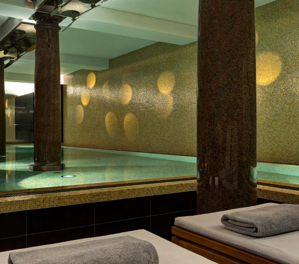 INSIDE OUR WALLS CITY SANCTUARY De Rome Spa Once the bank s jewel vault, the subterranean De Rome Spa offers peace, relaxation and restoration in the centre of fast-paced Berlin.